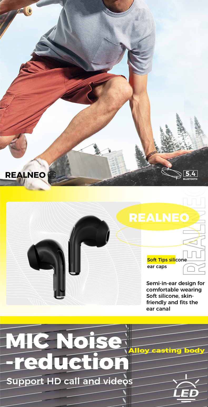 Realfit Neo 6 Max True Wireless Bluetooth Earbuds
