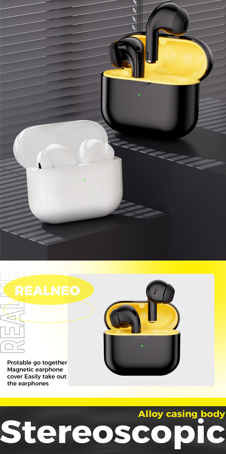 Realfit Neo 6 Max True Wireless Bluetooth Earbuds